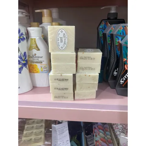 Bộ ba bánh - Xà phòng sữa gạo Thái Lan Jam ( 3 bánh)