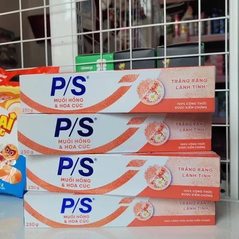 Kem đánh răng muối hồng và hoa cúc 230g P/S Bách Hóa Xanh