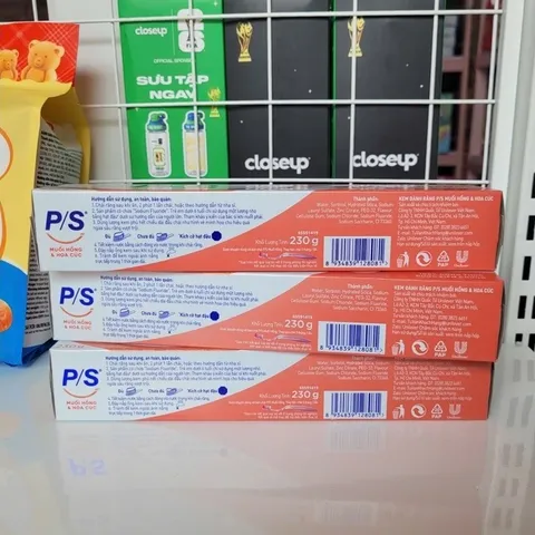 Kem đánh răng muối hồng và hoa cúc 230g P/S Bách Hóa Xanh