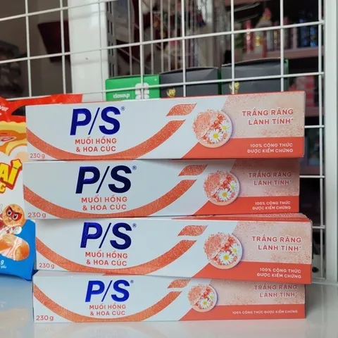 Kem đánh răng muối hồng và hoa cúc 230g P/S Bách Hóa Xanh