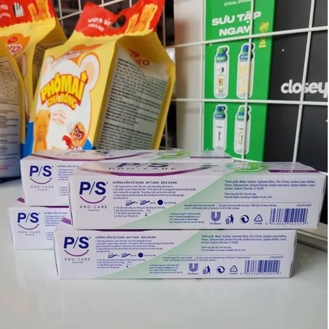 Kem Đánh Răng P/S Baking Soda Hương Thảo 230g - Mint, 230g