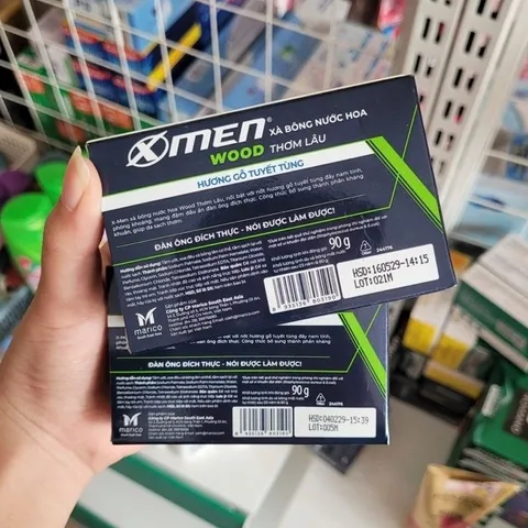 Xà bông cục X-Men Wood 90g