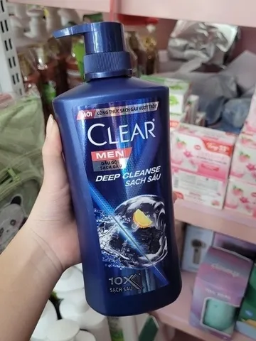 Dầu Gội Sạch Gàu Clear Hương Gió Biển & Hổ Phách 600g
