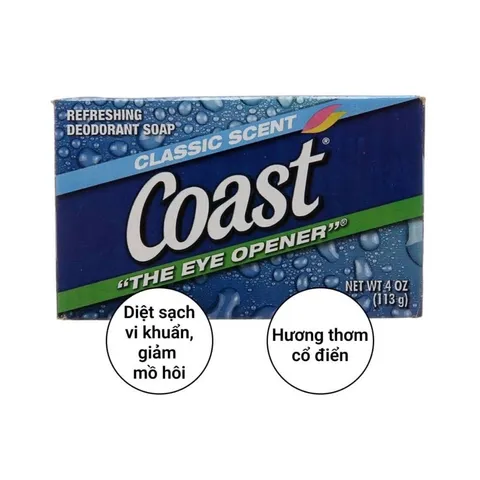 Xà phòng Coast Cục Mỹ 113g
