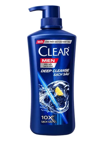 Dầu Gội Sạch Gàu Clear Hương Gió Biển & Hổ Phách 600g