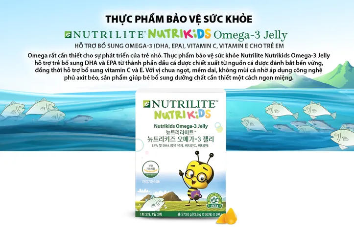 TPBVSK NUTRILITE™ Nutrikids Omega-3 Jelly Mã hàng hóa: 300920