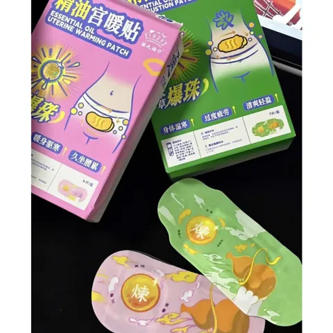 [6 pax/ hộp] Miếng dán làm ấm tử cung hỗ trợ giảm sự khó chịu của những ngày đến kì