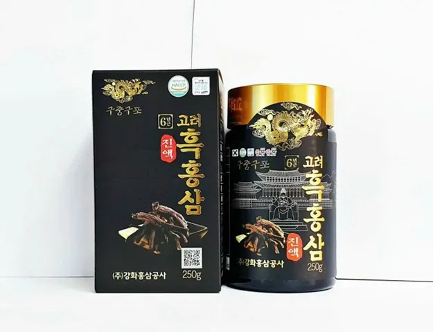 Cao Hắc Sâm Hàn Quốc Kanghwa Cô Đặc Hộp 4 Lọ 250g - Tăng Cường Sức Khỏe, Cải Thiện Trí Nhớ, Hỗ Trợ Miễn Dịch 831768