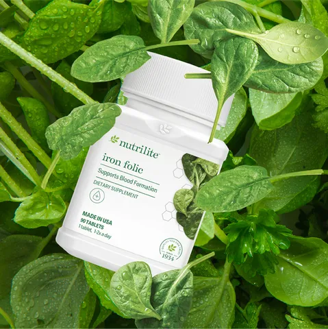 Thực phẩm bảo vệ sức khỏe nutrilite™ iron folic Mã hàng hóa: 102046