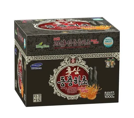 Cao Hắc Sâm Đông Trùng Hạ Thảo Kanghwa Hàn Quốc 1kg 