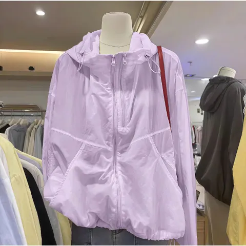 [ New Arrivals ] Áo Khoác Gió Nữ HOTTREND 2026 Chất Liệu Gió Nhăn Siêu Nhẹ Chống Nắng Cản Gió Trượt Nước Hiệu Quả