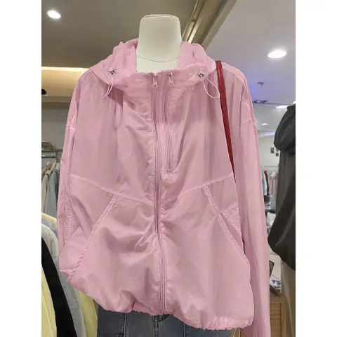 [ New Arrivals ] Áo Khoác Gió Nữ HOTTREND 2026 Chất Liệu Gió Nhăn Siêu Nhẹ Chống Nắng Cản Gió Trượt Nước Hiệu Quả