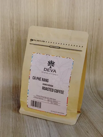 Cà phê sạch Arabica rang Medium 250GR