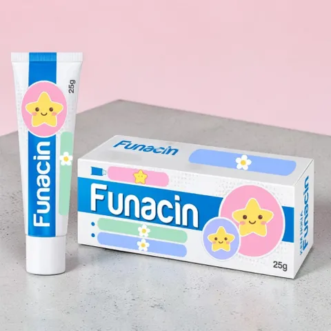 Kem Bôi Da Funacin Hỗ Trợ Dịu Mẩn Đỏ & Chăm Sóc Bề Mặt Da Khô Ráp Tuýp 25g