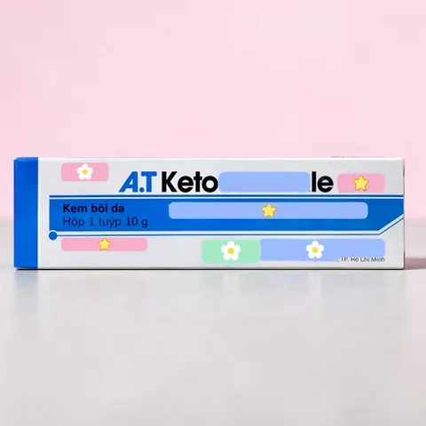 Kem Bôi Da A-T K-e-t-o-c-o-n-a-z-o-l-e Hỗ Trợ Chăm Sóc & Làm Dịu Da Khô Ráp Tuýp 10g