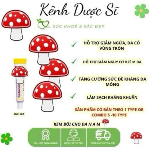 sản phẩm dùng ngoài da, móng kháng khuẩn theo combo