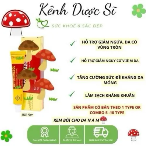 sản phẩm dùng ngoài da, móng kháng khuẩn theo combo