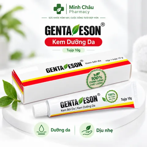 Kem Bôi Dưỡng Da G-E-N-T-A-M-E-S-O-N Hỗ Trợ Dịu Mát & Cân Bằng Bề Mặt Da Tuýp 10g