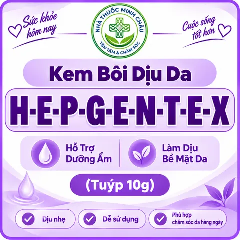 Kem Bôi Dưỡng Da H-E-P-G-E-N-T-E-X Hỗ Trợ Dịu Mát & Cân Bằng Bề Mặt Da Tuýp 10g