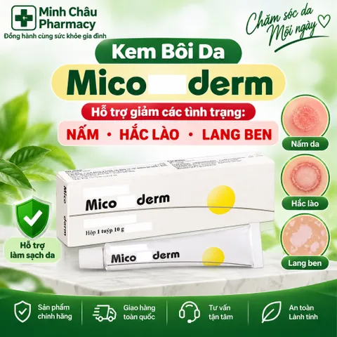Kem Bôi Dưỡng Da M-I-C-O-S-A-L-D-E-R-M Hỗ Trợ Dịu Mát & Cân Bằng Bề Mặt Da Tuýp 10g