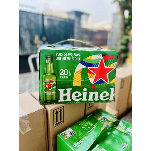 Bia Heineken Pháp thùng 20 chai NHẬP KHẨU PHÁP