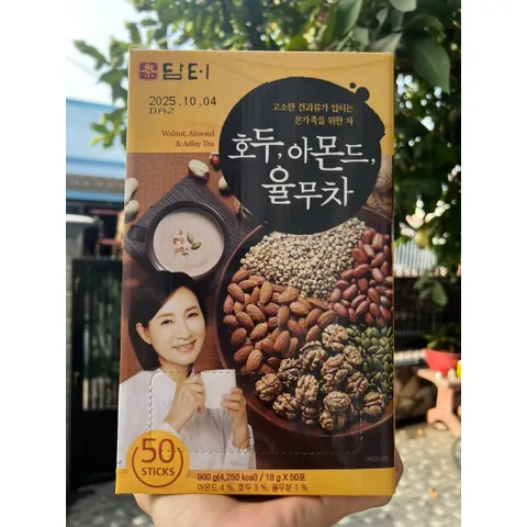 [HỘP 50 GÓI] Ngũ Cốc DAMTUH 5 LOẠI ĐẬU Truyền Thống 900g - Hàn Quốc