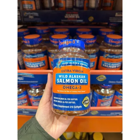 [Hàng Mỹ Chuẩn] Dầu Cá & Omega Cao Cấp Đủ 6 Dòng Kirkland, Nature Made, Nature's Bounty, Pure Alaska