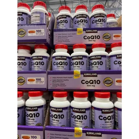 [HÀNG MỸ AIR CÓ BILL] Viên Uống Kirkland Signature CoQ10 300mg Hỗ Trợ Hệ Tuần Hoàn & Năng Lượng Cơ Thể (Lọ 100 Viên)