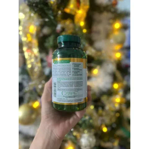 [HÀNG MỸ] Dầu Cá Không Mùi Fish Oil 1400mg 130 VIÊN NATURE 'S BOUNTY