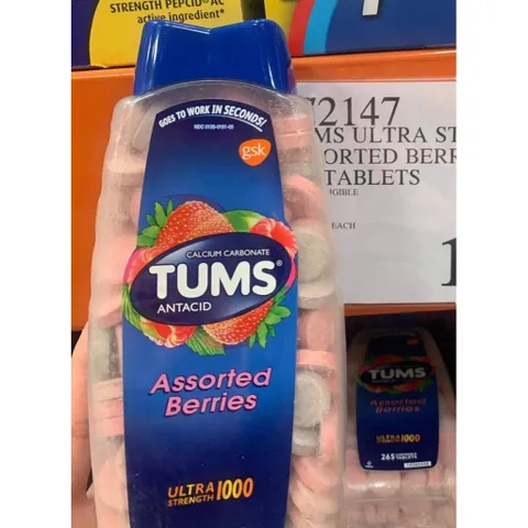 Viên TUMS Extra Strength 1000 của Mỹ 265 viên