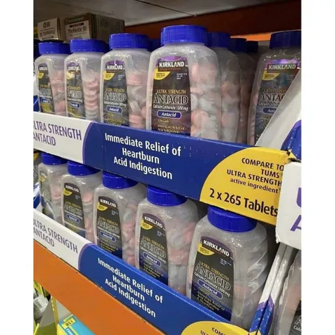 Kẹo kirkland antacid 265 viên CHÍNH HÃNG CỦA MỸ
