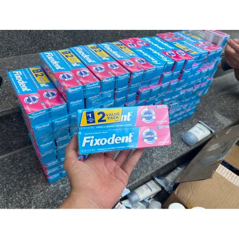 [MẪU MỚI] 1 tuýp Keo dán răng giả Fixodent 68g hàng chính hãng/ Fixodent Denture Adhesive