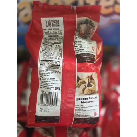 Hershey’s Kisses Milk Chocolate 330 viên 1.52kg Socola sữa gói đại Hàng Mỹ