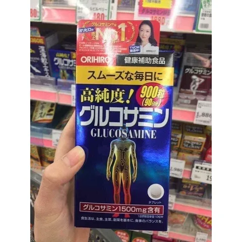 Viên Uống Bổ Khớp Glucosamine Orihiro 1500mg Nhật Bản (Lọ 950 Viên)