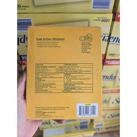 Set 3 tuýp MÀU VÀNG Y HÌNH  Ointment (1 tuýp 28.3g + 2 tuýp x 14.2g) HÀNG MỸ USA