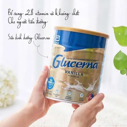 Sữa Glucerna Úc dành cho người tiểu đường 850 gam