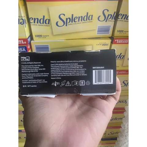 Máy đo nhiệt độ trán BRAUN Sensian 5 nhập khẩu Mỹ - Đo nhanh 3 giây, không tiếp xúc