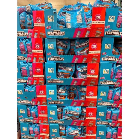 GÓI LỚN MIX 3 LOẠI CỦA MỸ MR BEAST FEASTABLES CHOCOLATE CANDY ASSORTMENT SANCK SIZE GÓI 909G
