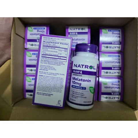 Viên uống Natrol Melatonin 60 viên 10mg của Mỹ