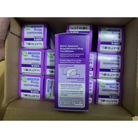 Viên uống Natrol Melatonin 60 viên 10mg của Mỹ