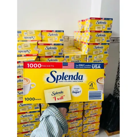 Thùng 1000 gói Đường Ăn Kiêng Splenda No Calories Sweetener chính hãng Mỹ