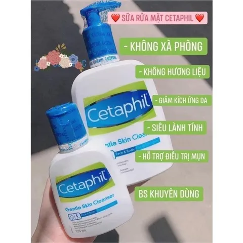 CHÍNH HÃNG MỸ CHAI 591ML Sữa Rửa Mặt Cetaphil Cho Mọi Loại Da, chai 591ml