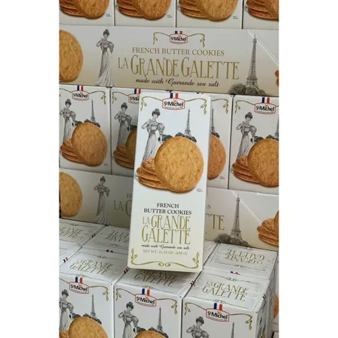 Bánh quy bơ Pháp La Grande Galette French Butter Cookies 600gr 832073