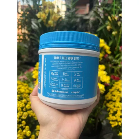 Collagen bột thủy phân vital proteins collagen peptides 405g mỹ