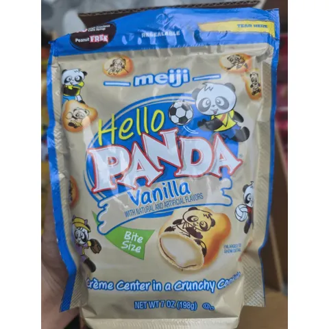 COMBO 3 BỊCH Bánh Gấu Nhân Kem Hello Panda (198g) - Thương Hiệu Meiji CỦA MỸ