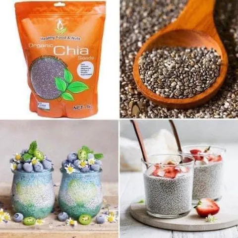 Hạt chia Úc hữu cơ Healthy Food Organic Chia Seed Orange 500g