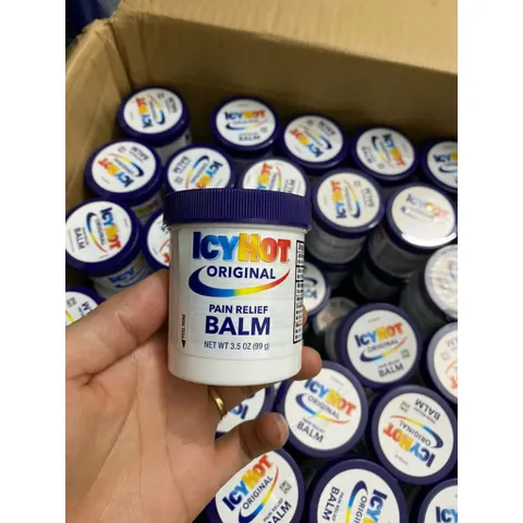 HÀNG MỸ Dầu xoa bóp giảm đau nhức Icy Hot Balm Pain Relieving Extra Strength 99.2g