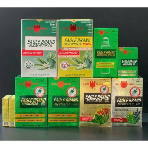 [Hàng Mỹ ] Dầu Gió Xanh Con Ó 2 Nắp 24ml Mỹ,Dầu Gió Vàng,Trắng Mỹ chính hãng
