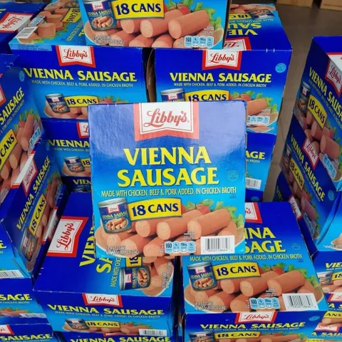 1 thùng 18 lon Xúc Xích Lon Mỹ Libby's Vienna Sausage (130G) - Thùng 18 Hộp