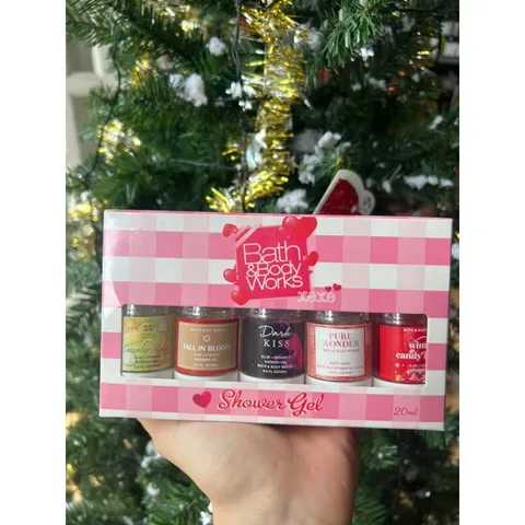 [HCM - SHIP HOẢ TỐC] SET 5 CHAI SỮA TẮM CHIẾT BATH AND BODY WORKS CHAI 20ML y hình